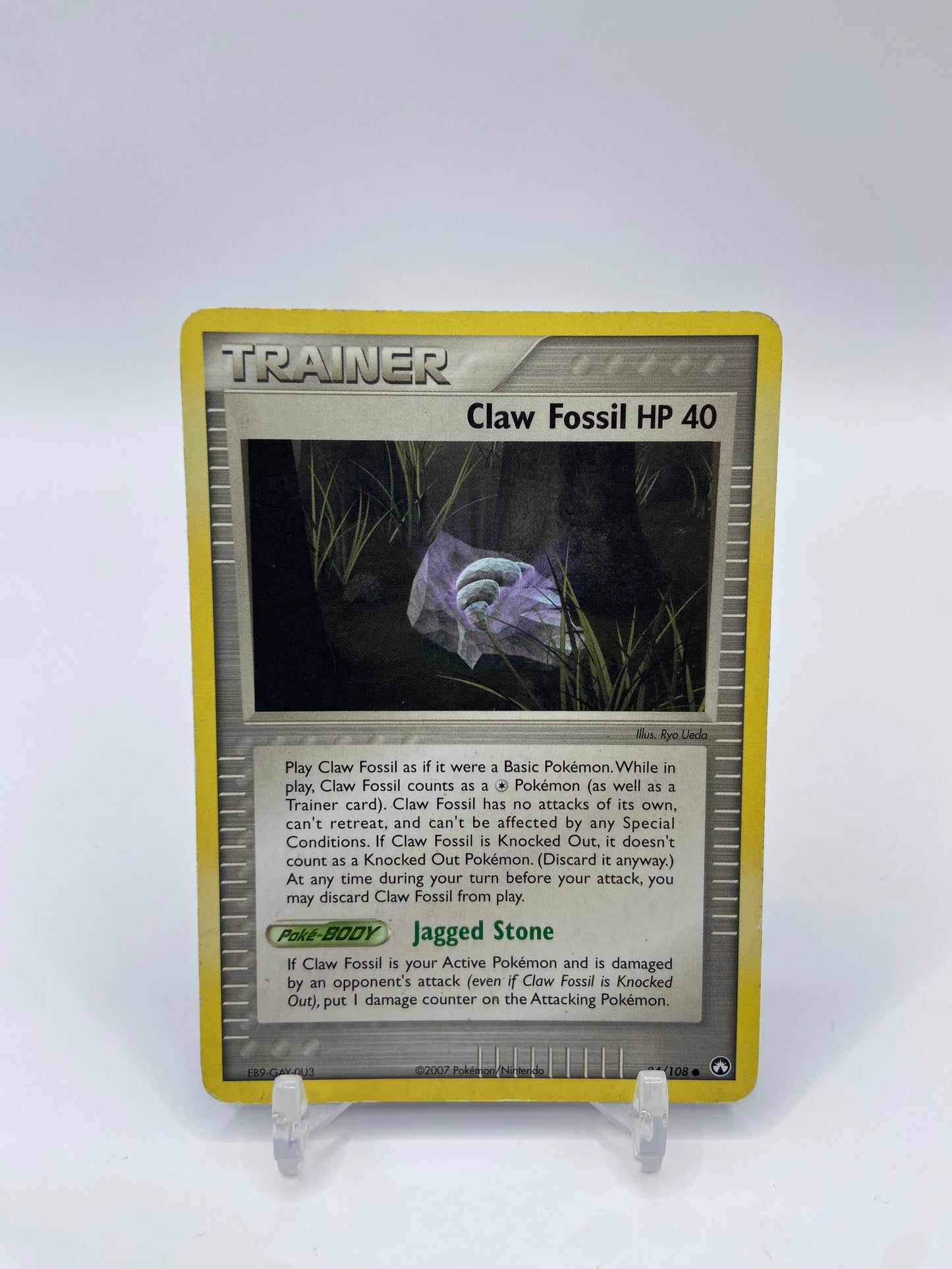 Claw Fossil HP 40 Ex Power Keepers 84/108