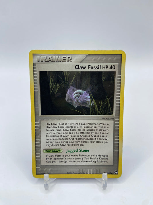 Claw Fossil HP 40 Ex Power Keepers 84/108