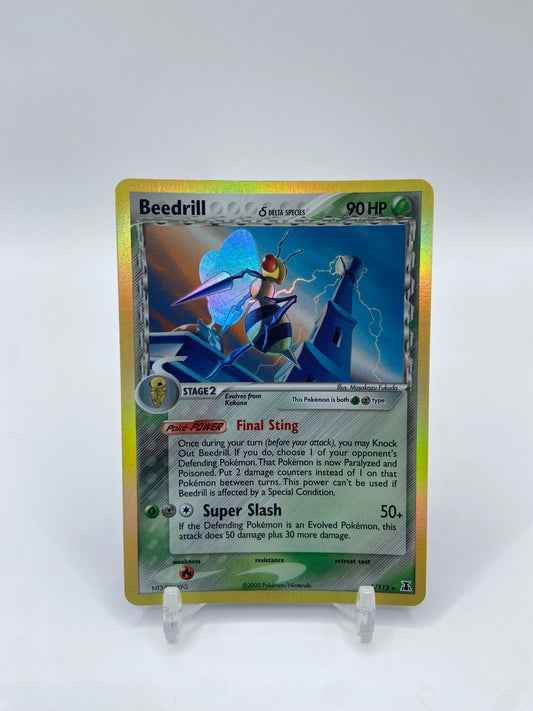 Beedrill Holo EX Delta Species 1/113