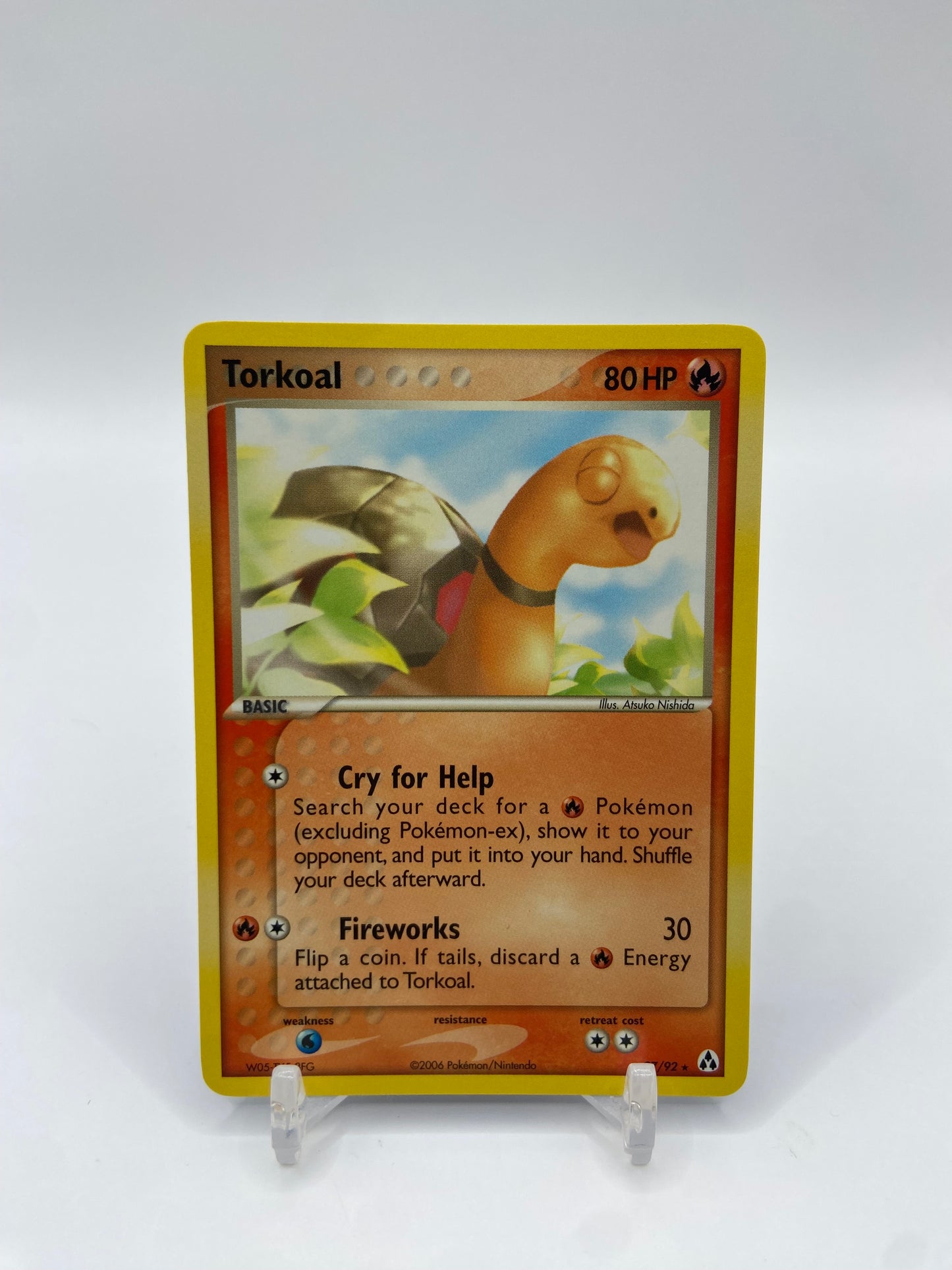 Torkoal Rare Ex Legend Maker 27/92