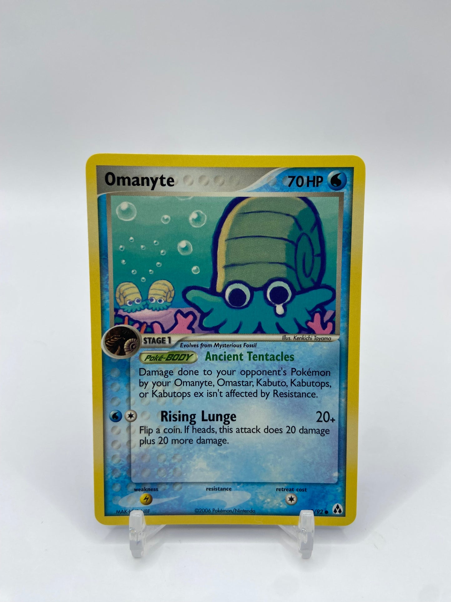 Omanyte Ex Legend Maker 60/92