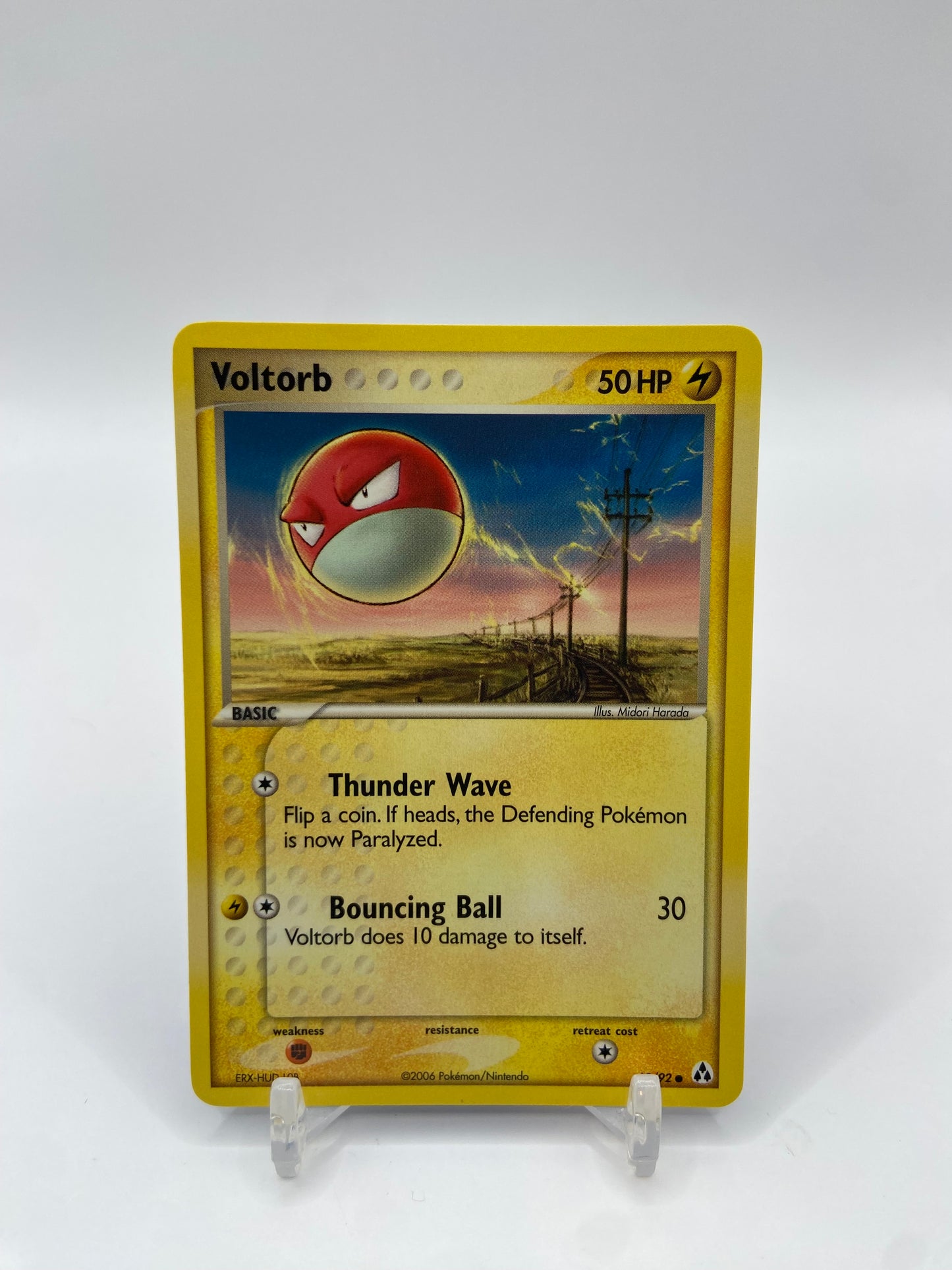 Voltorb Ex Legend Maker 68/92