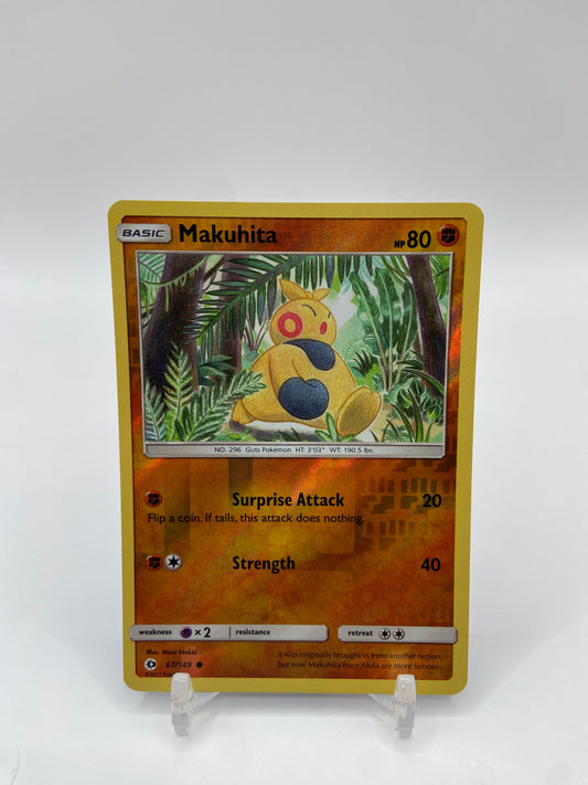 Makuhita Reverse Holo Sun & Moon 67/149