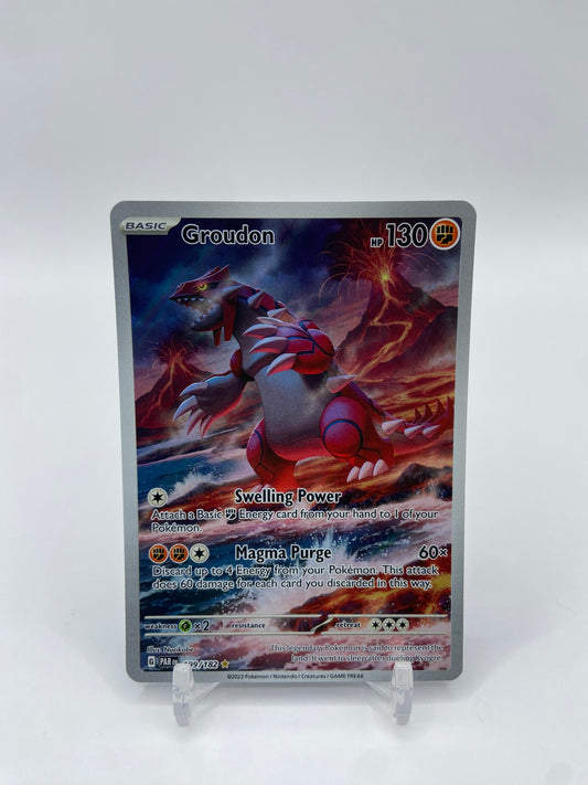 Groudon Art Rare Full Art Paradox Rift 199/182