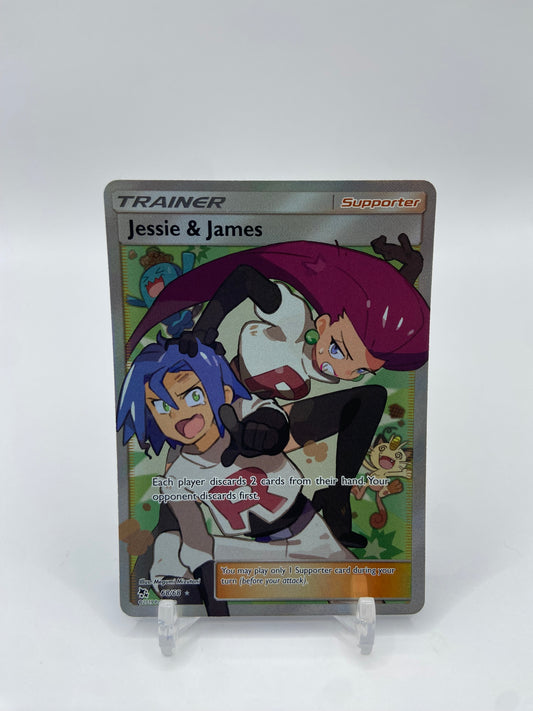 Jessie & James Full Art Hidden Fates 68/68