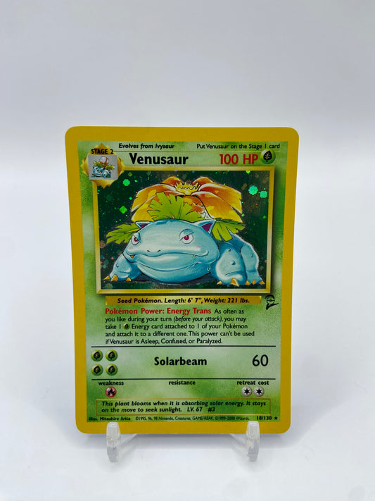 Venusaur Holo Base Set 2 18/130