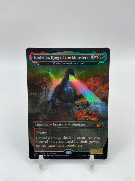 Godzilla, King of the Monsters - Zilortha, Strength Incarnate Promo Foil Buy-A-Box Promos 275