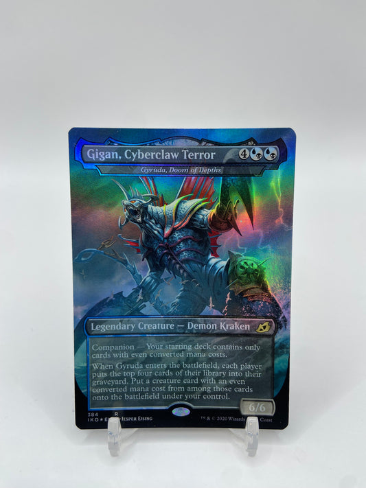 Gigan, Cyberclaw Terror - Gyruda, Doom of Depths Rare Foil Ikoria: Lair of Behemoths 384