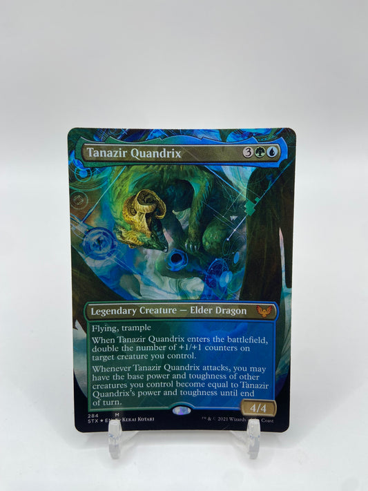 Tanazir Quandrix (Borderless) Mythic Foil  Strixhaven: School of Mages  284