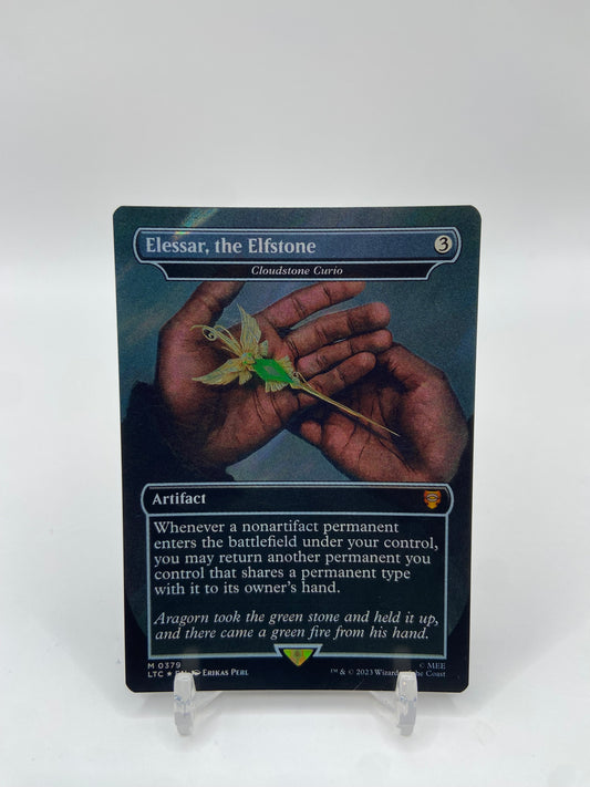 Elessar, the Elfstone - Cloudstone Curio (Surge Foil) Mythic Commander: The Lord of the Rings: Tales of Middle-earth 379