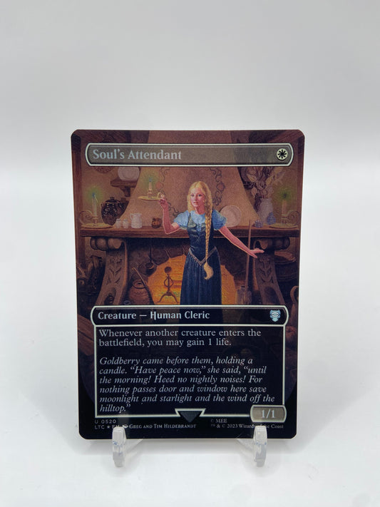 Soul's Attendant (Borderless) Uncommon Foil Commander: The Lord of the Rings: Tales of Middle-earth 520