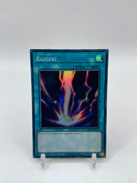 Raigeki Super Rare Foil Rarity Collection 5 RA05-EN110