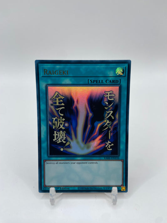 Raigeki Ultra Rare Foil Rarity Collection 5  RA05-EN110