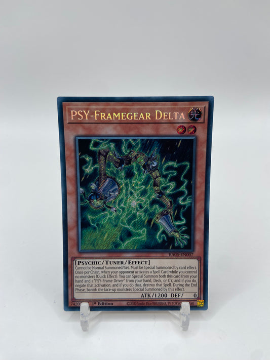PSY-Framegear Delta (Secret Rare) 1st Edition Rarity Collection 5 RA05-EN007