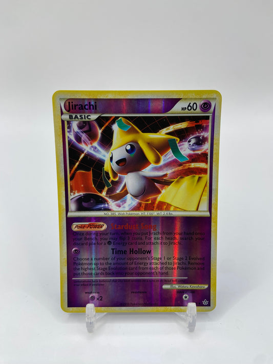 Jirachi Rare Reverse Holo HS Unleashed 1/95