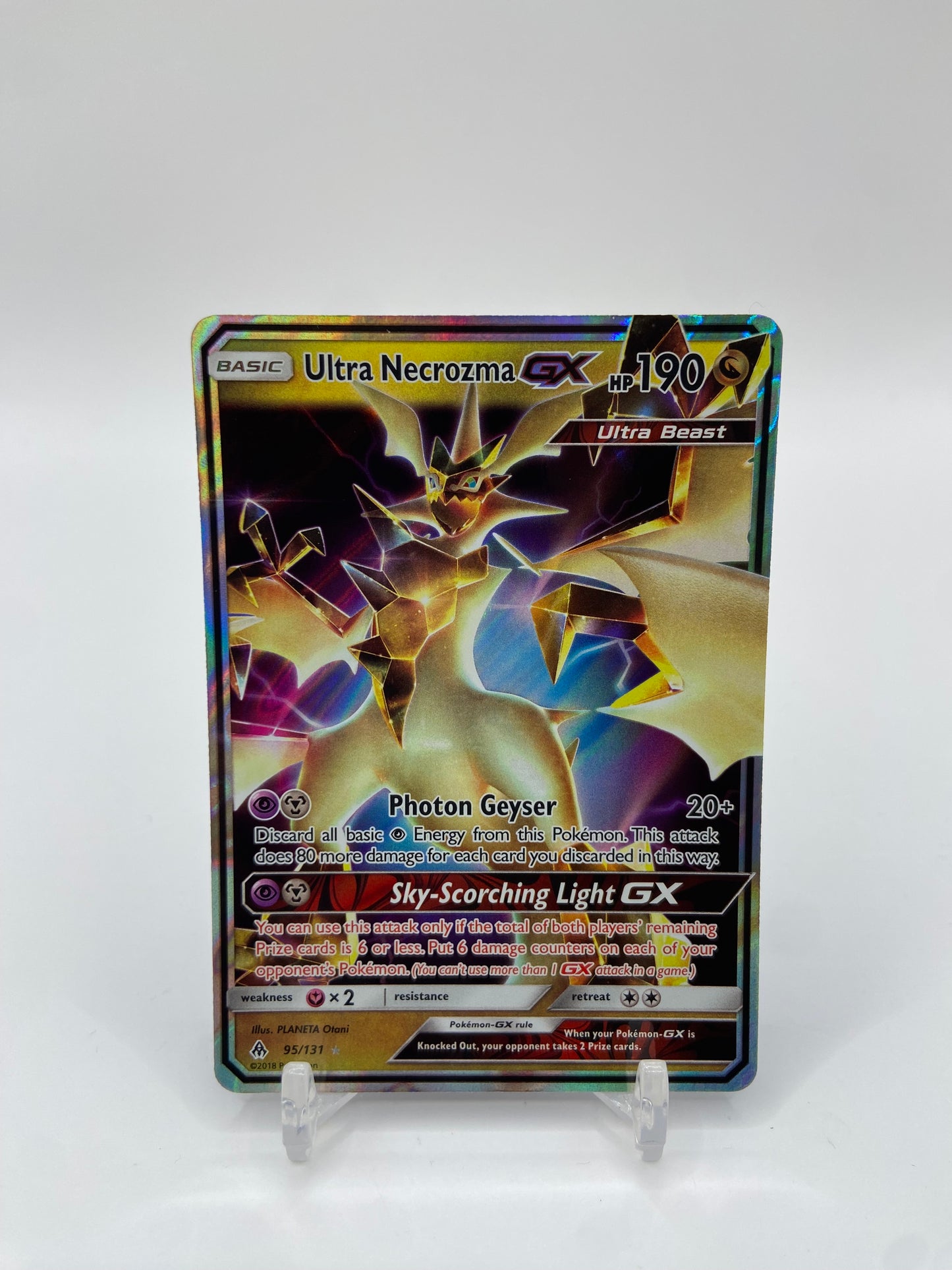 Ultra Necrozma Gx Forbidden Light 95/131