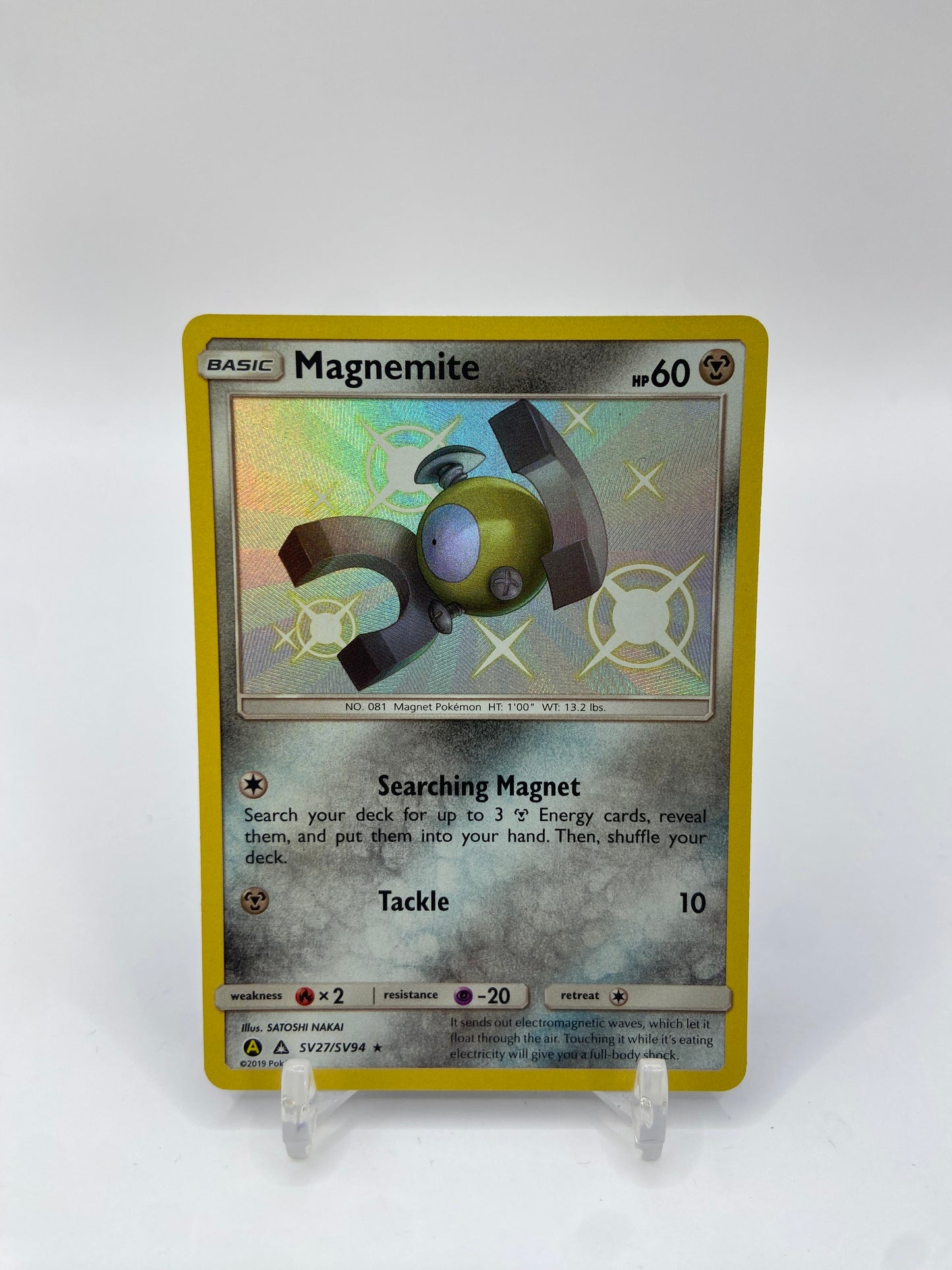Magnemite Shiny Hidden Fates SV27/SV94