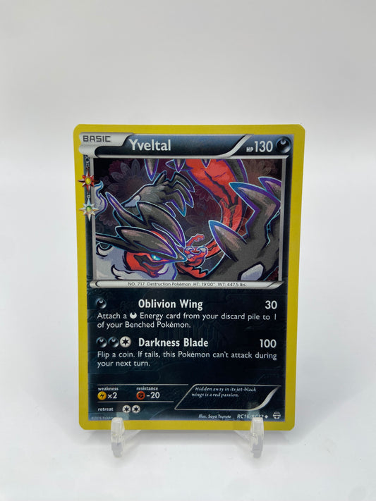 Yveltal Holo Radiant Collection Generations RC16/RC32