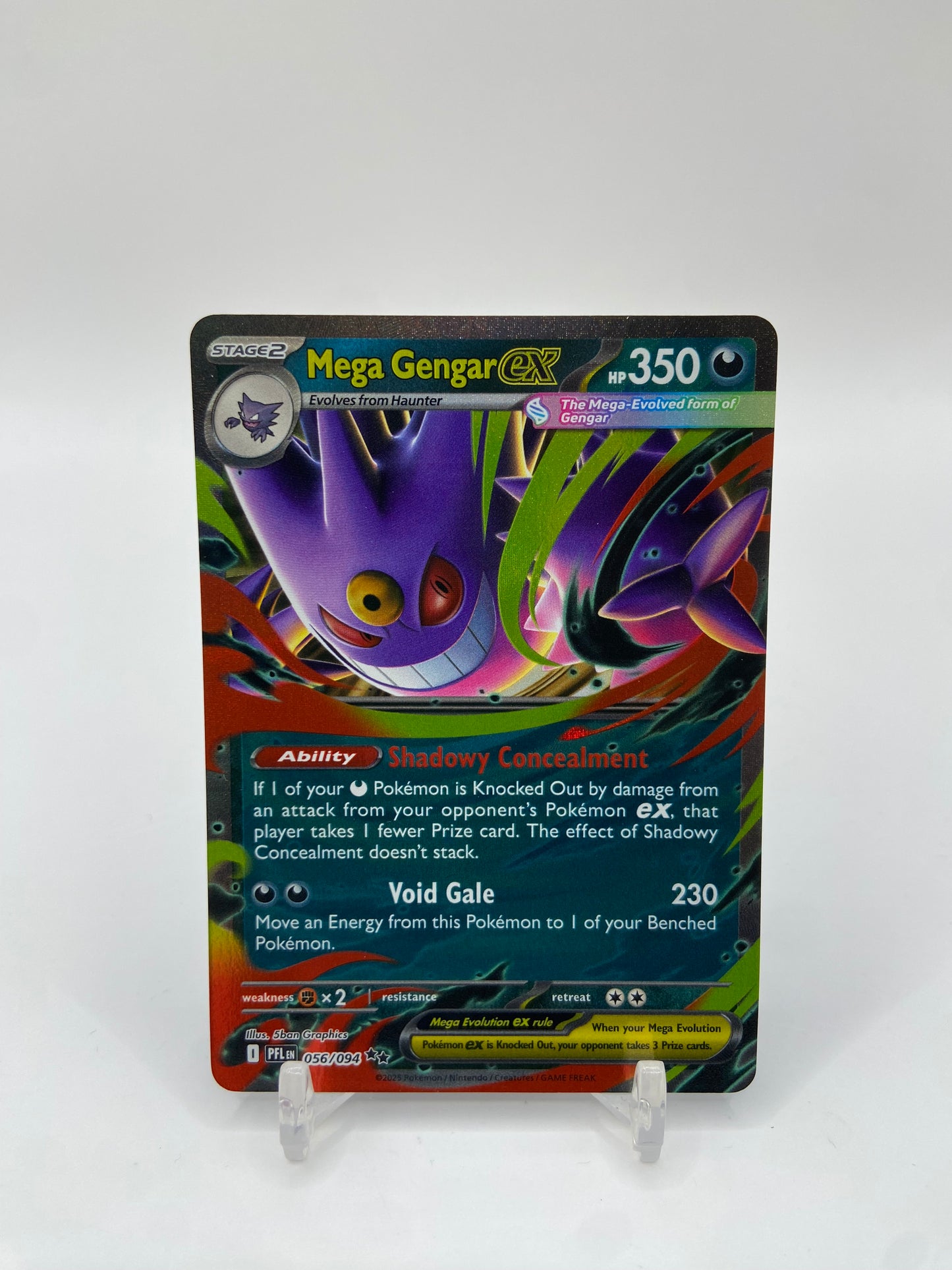 Mega Gengar Ex Phantasmal Flames 056/094