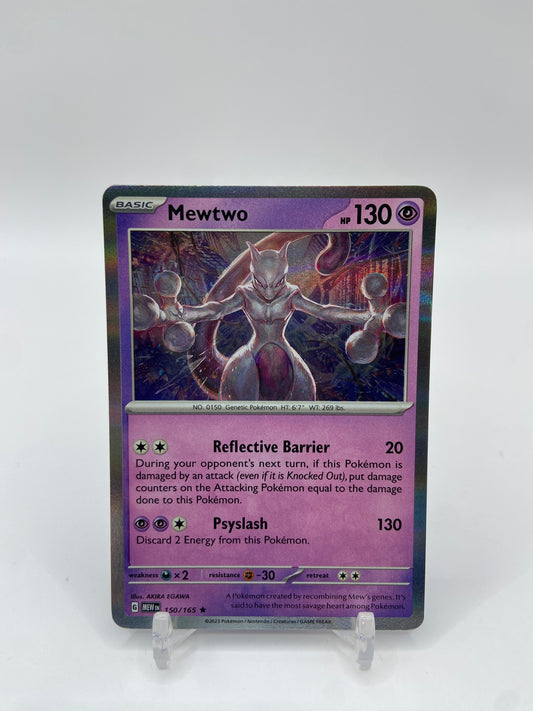 Mewtwo Holo 151 150/165