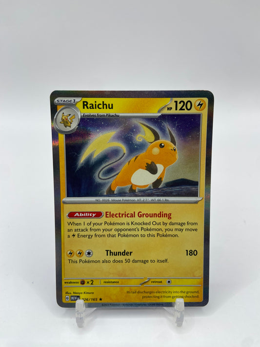 Raichu Holo 151 026/165