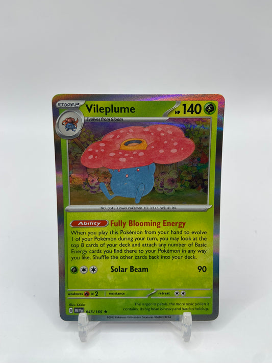 Vileplume Holo 151 045/165