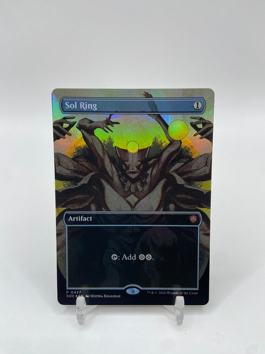 Sol Ring Promo Foil (Borderless) Commander: Secrets of Strixhaven 427