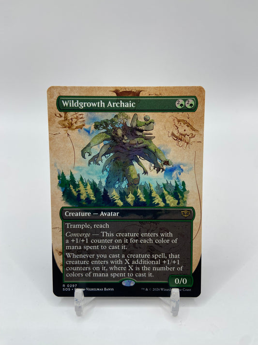 Wildgrowth Archaic Rare (Borderless) Secrets of Strixhaven 297