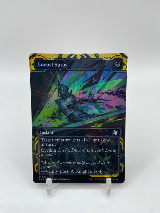 Locust Spray Foil Uncommon Secrets of Strixhaven: Mystical Archive 31
