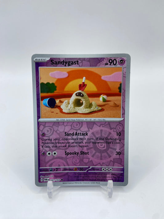 Sandygast Reverse Holo Twilight Masquerade 091/167