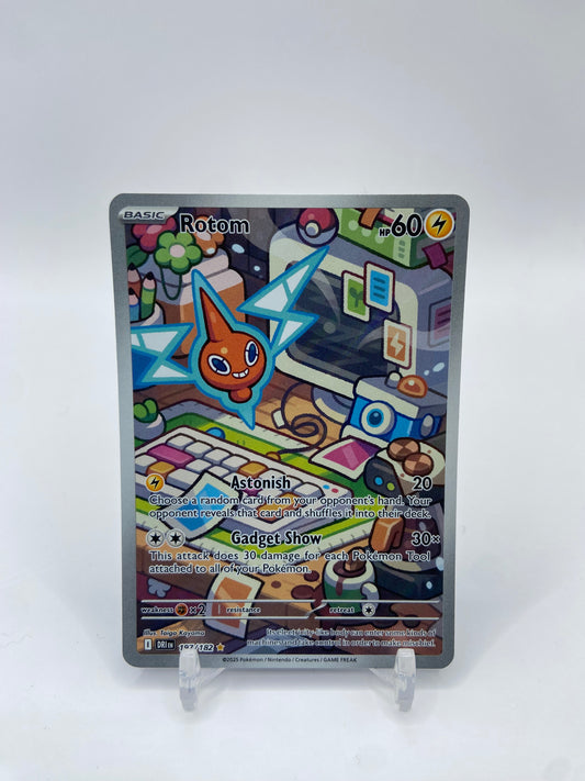Rotom Art Rare Full Art Destined Rivals 197/182