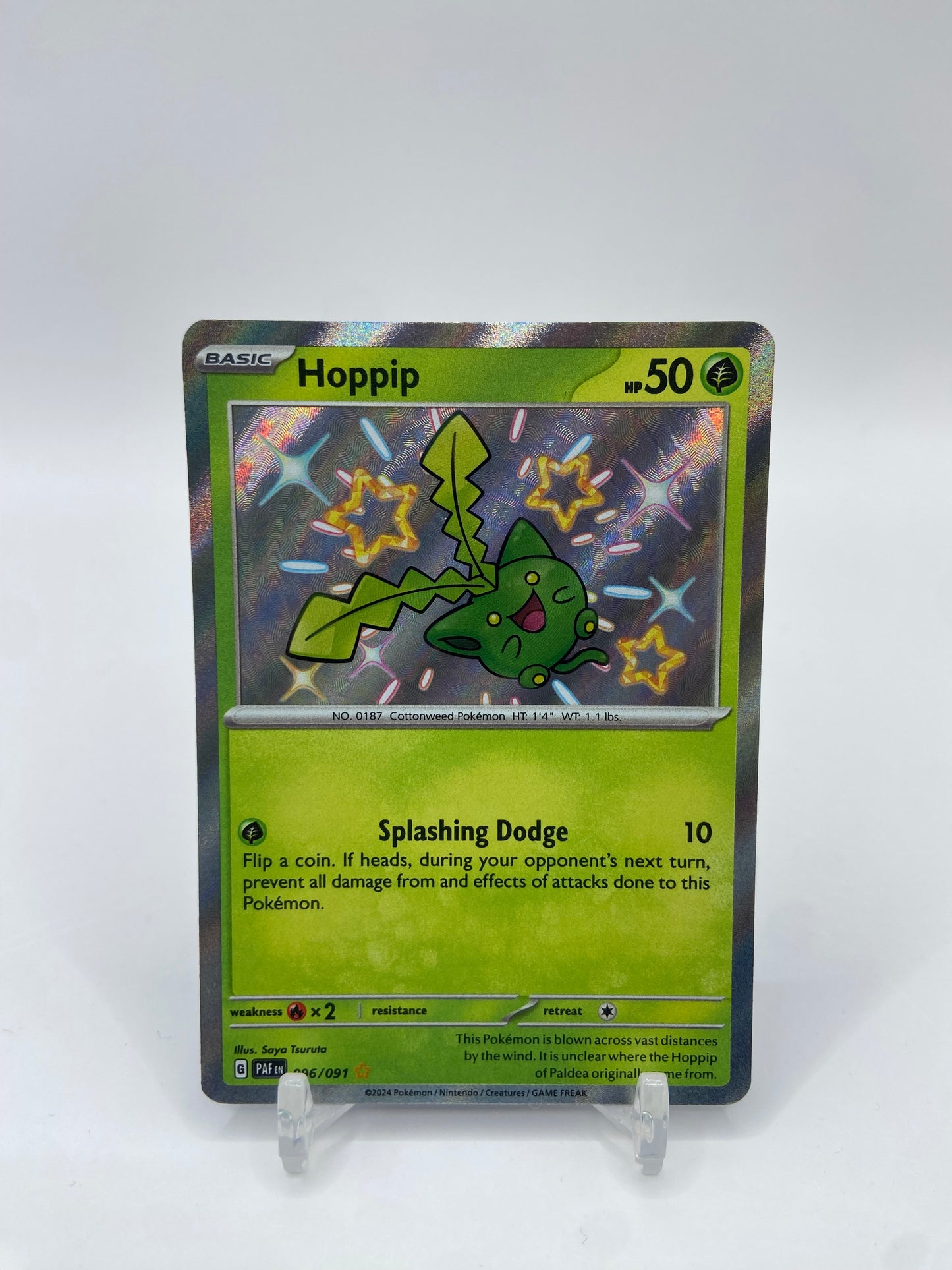 Hoppip Shiny Paldean Fates 096/091