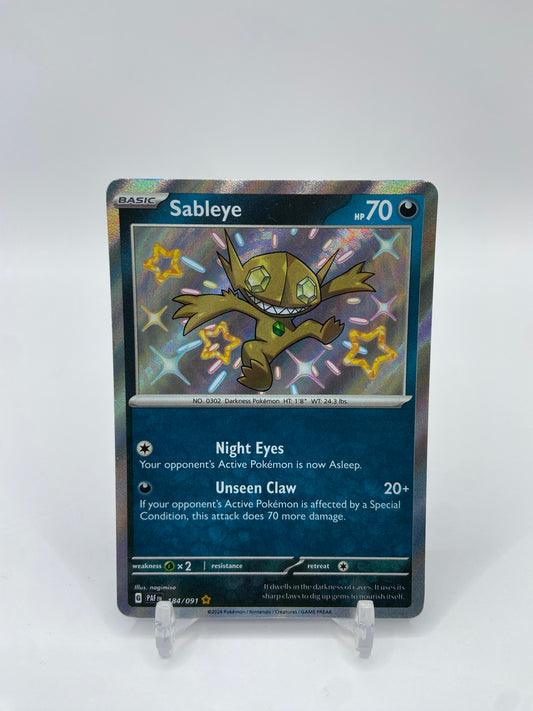 Sableye Shiny Paldean Fates 184/091