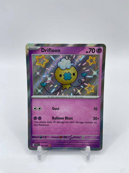Drifloon Shiny Paldean Fates 155/091