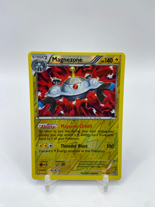 Magnezone Reverse Holo Rare Break Through 54/162