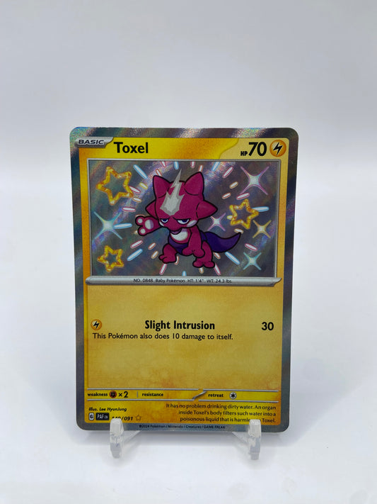 Toxel Shiny Paldean Fates 140/091