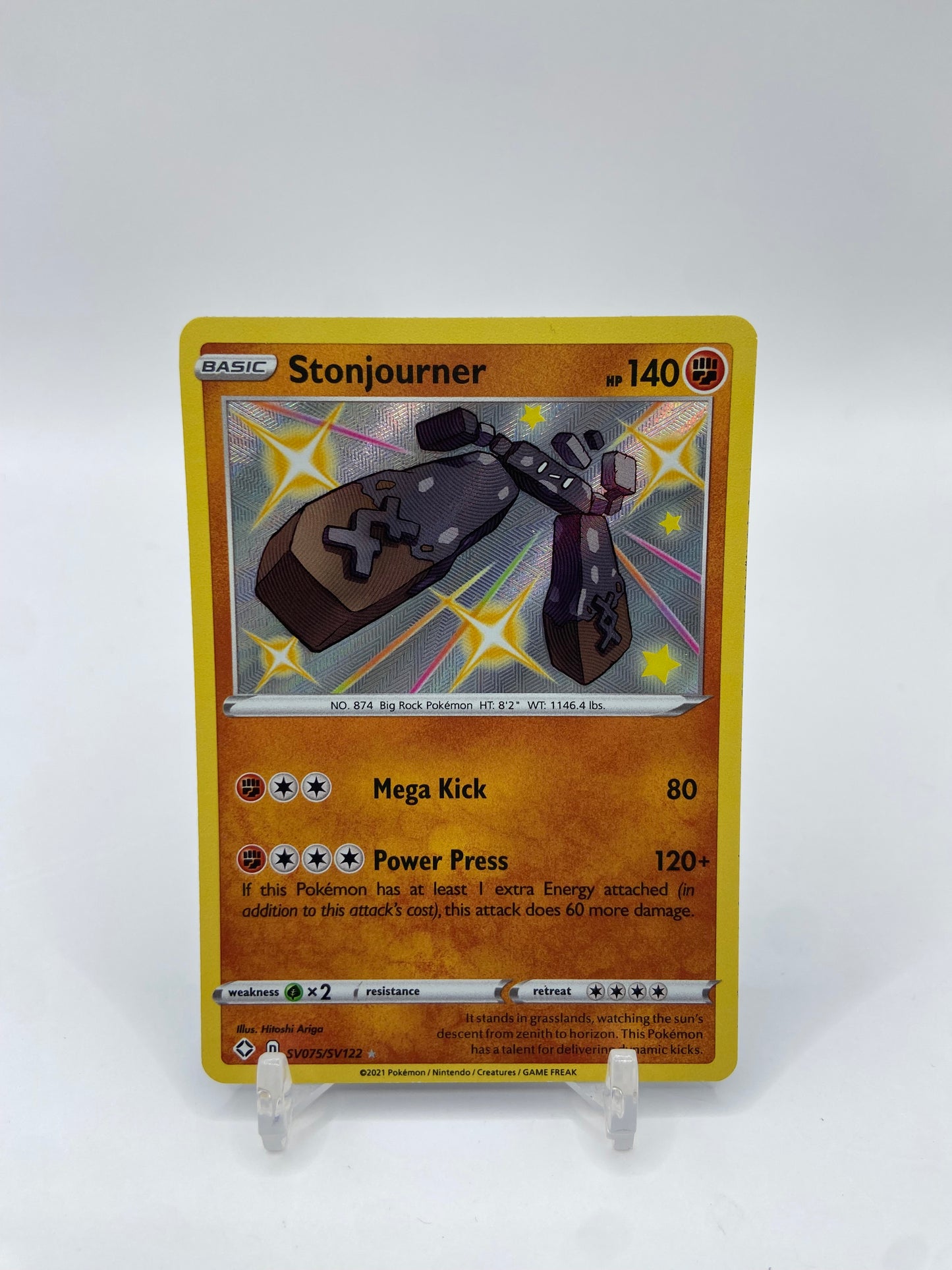 Stonjourner Shiny Shining Fates SV075/SV122