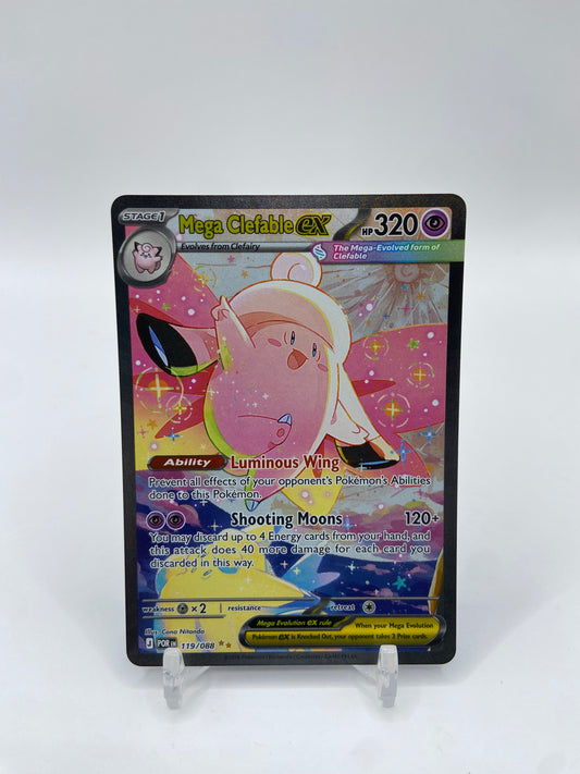 Mega Clefable Alt Art Secret Rare Perfect Order 119/088