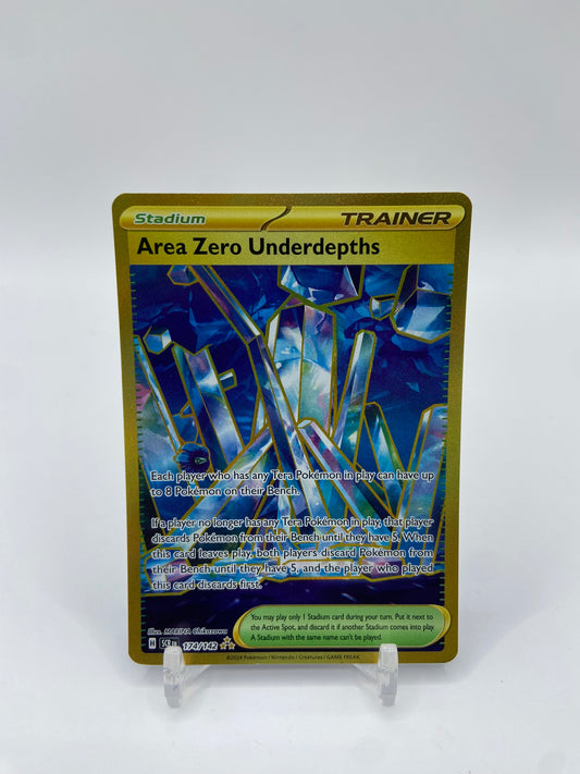 Area Zero Underdepths Gold Secret Rare Stellar Crown 174/142