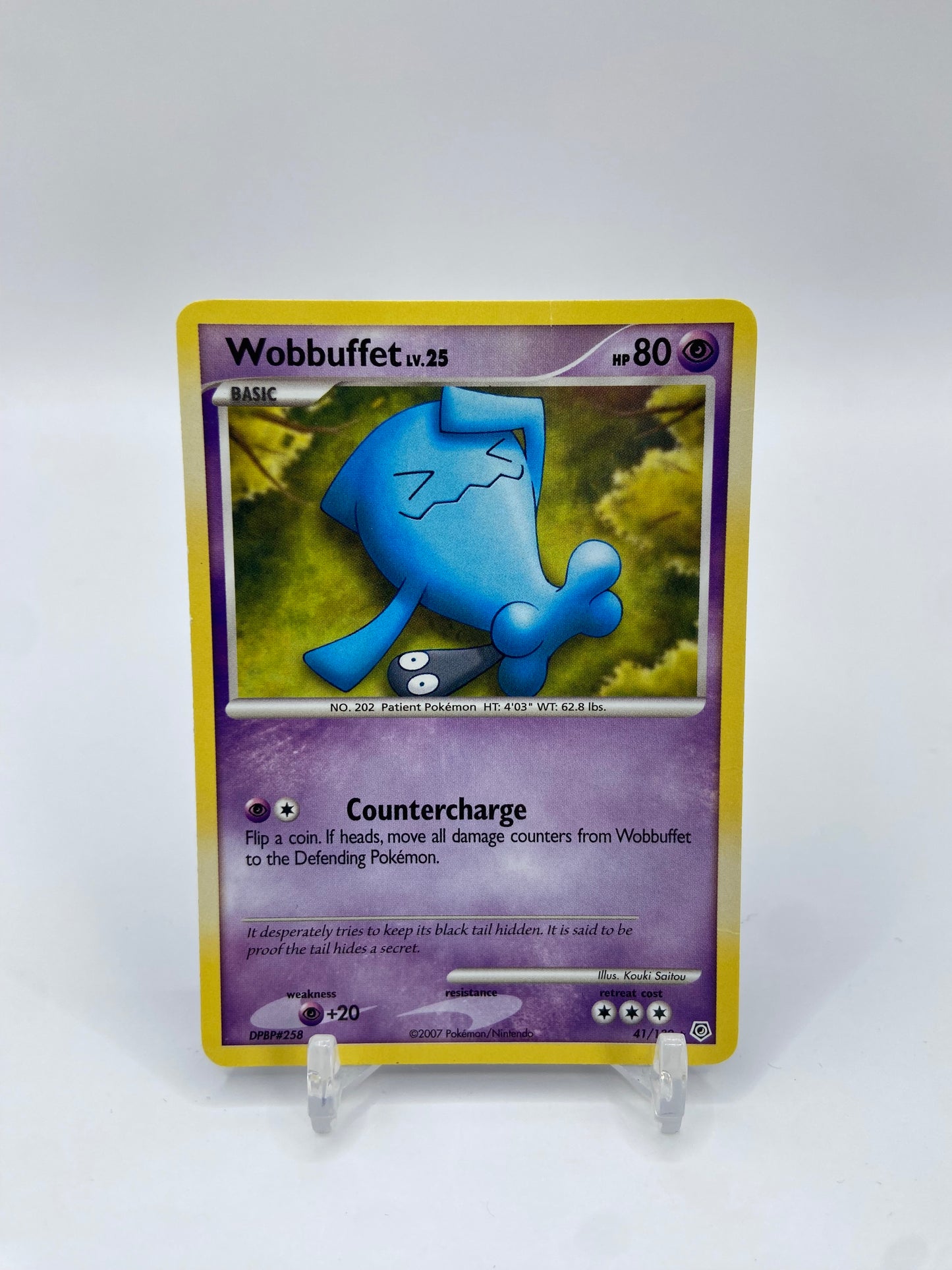 Wobbuffet Lv.25 Rare Diamond & Pearl Base Set 41/130