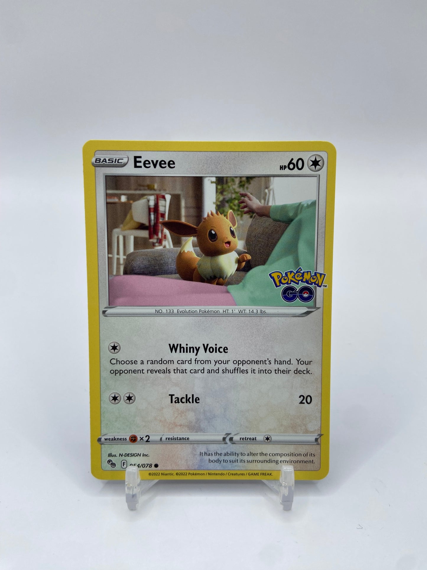Eevee Pokemon Go 054/078