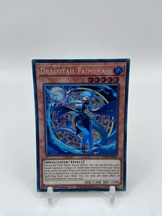 Dracotail Faimena (Secret Rare) Rarity Collection 5 Secret Rare RA05-EN035