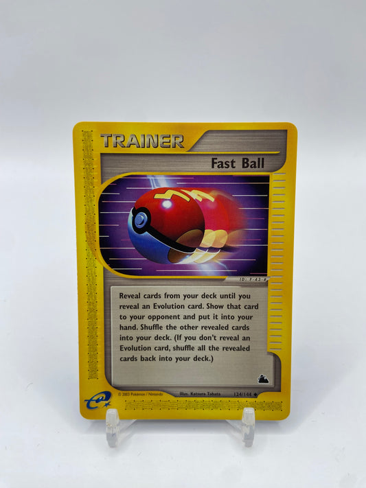 Fast Ball E Reader Skyridge 124/144