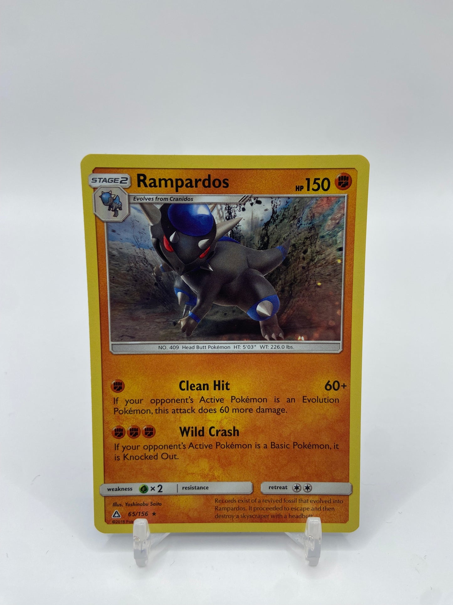 Rampardos Holo Ultra Prism 65/156