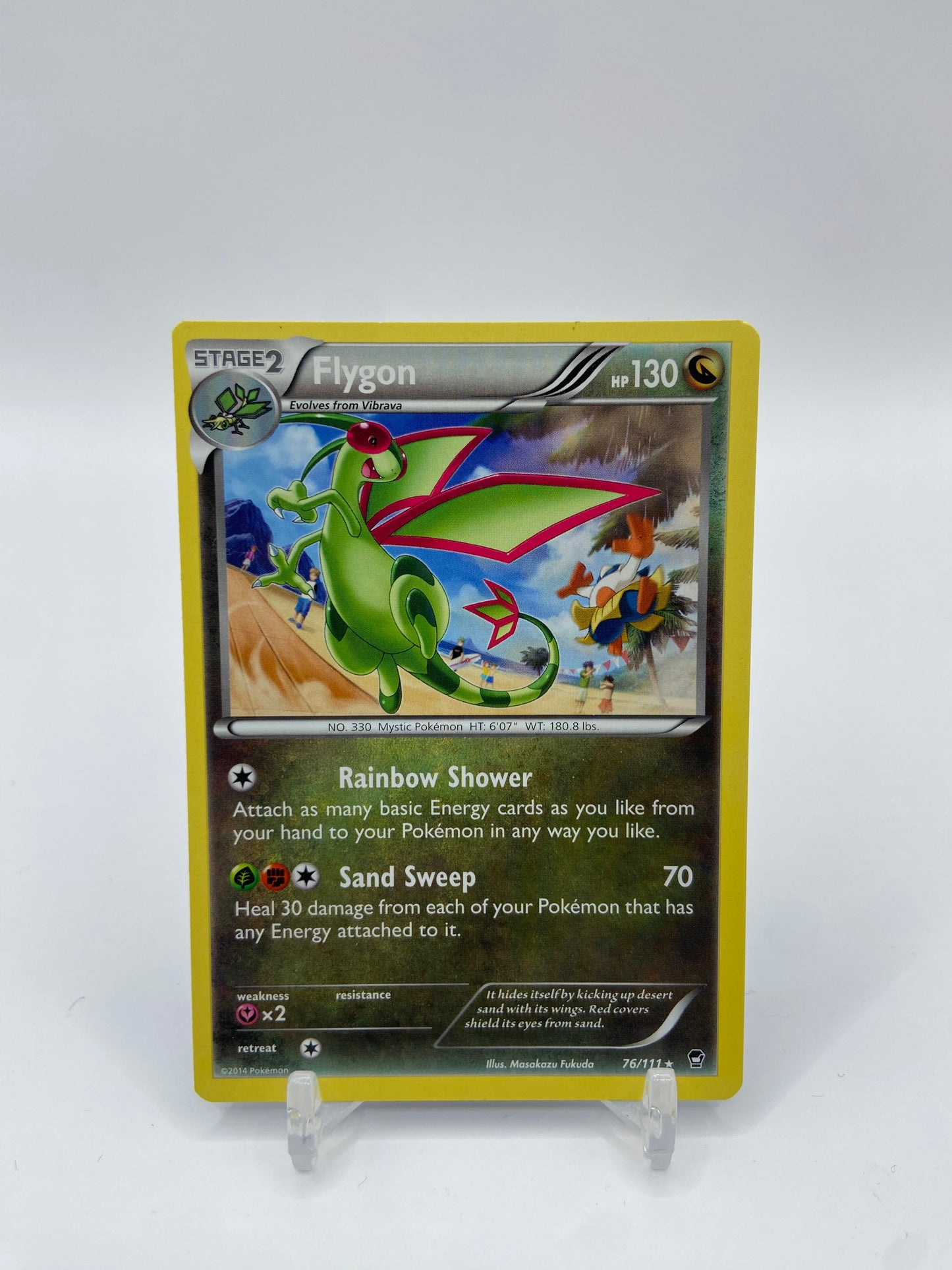 Flygon Rare Furious Fists 76/111