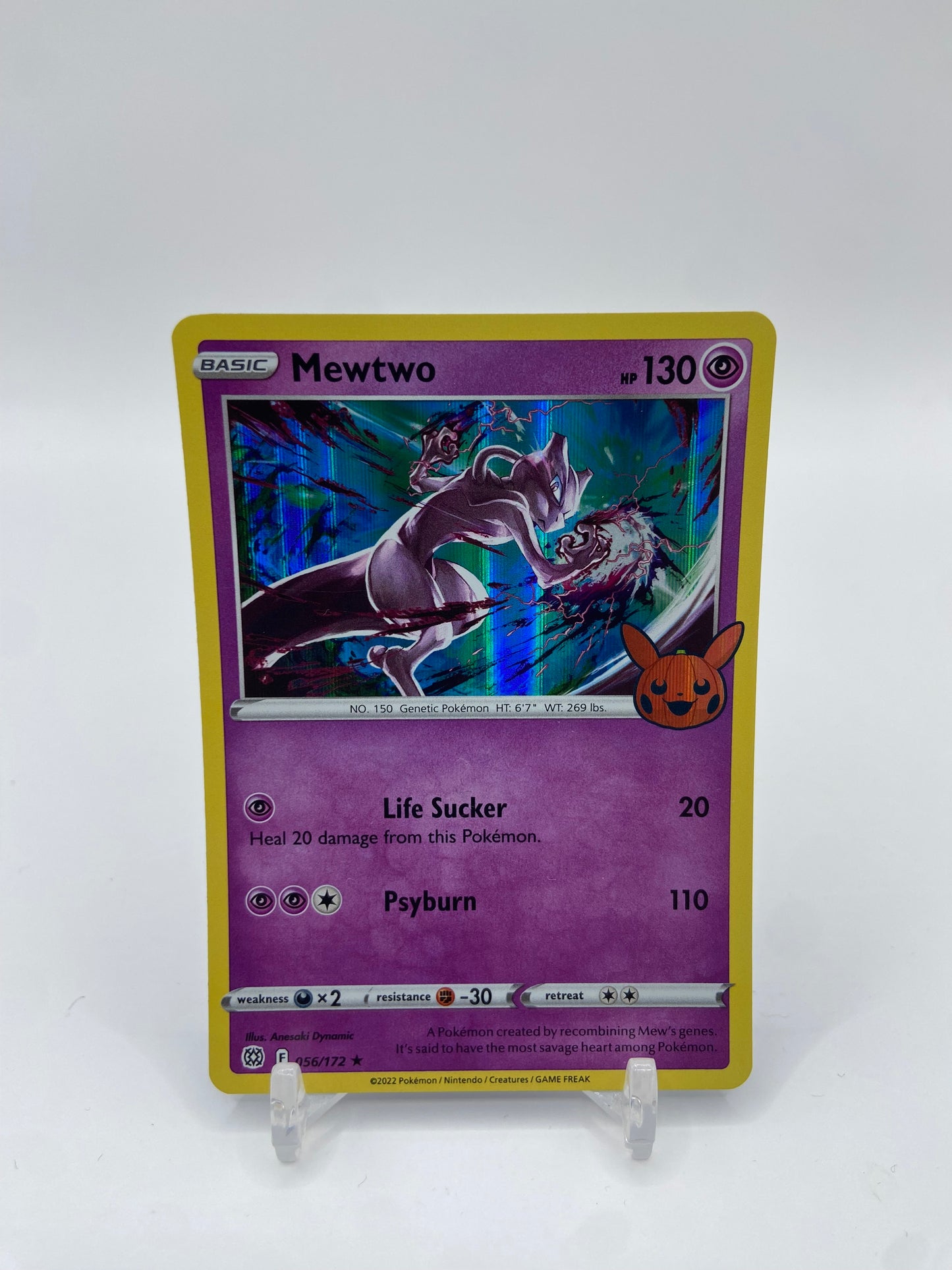 Mewtwo Holo Trick Or Trade 056/172
