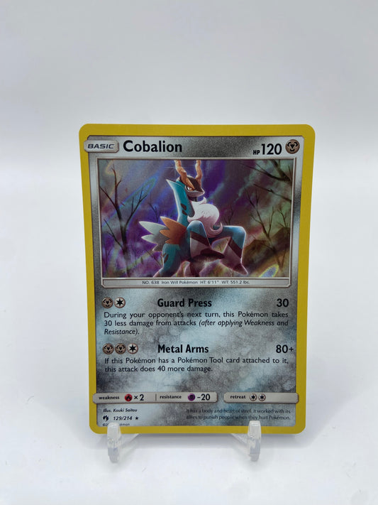 Cobalion Holo Lost Thunder 129/214