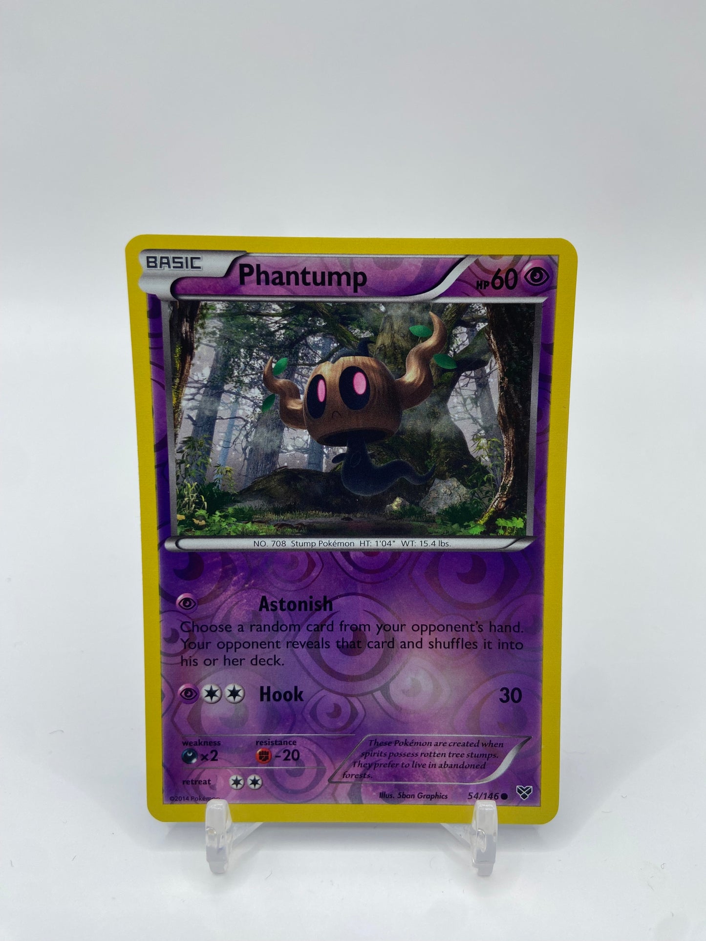 Phantump Reverse Holo XY Base Set 54/146