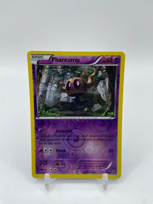 Phantump Reverse Holo XY Base Set 54/146