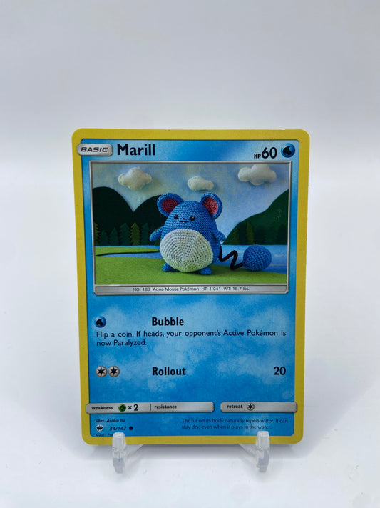 Marill Burning Shadow 34/147